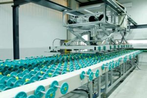 usine de production vitrage verre à Namur