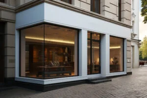 vitrine magasin bruxelloise